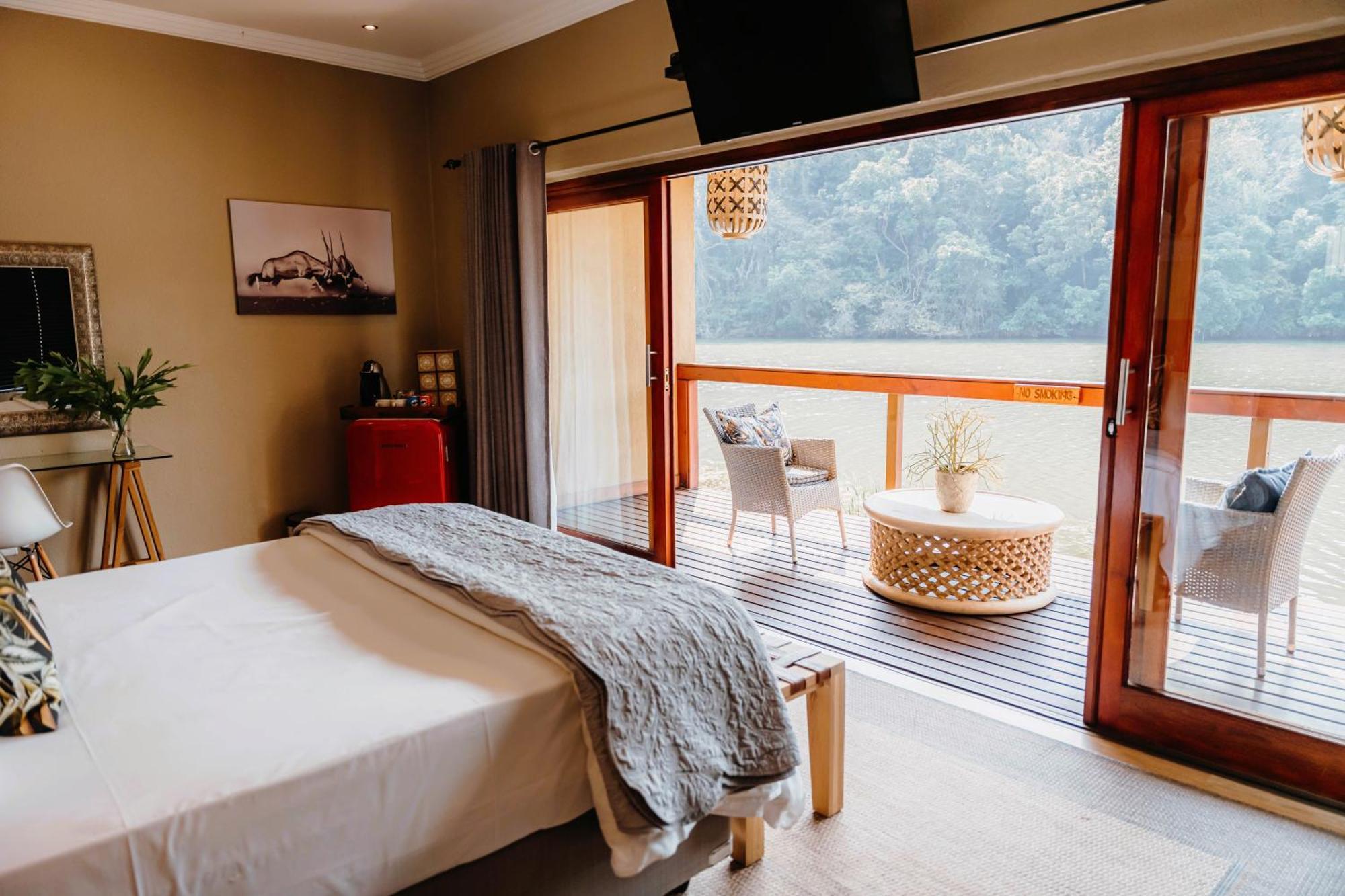 Bambuu Lakeside Lodge Hazyview Exteriör bild